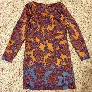 ⭐️ NWOT The Limited Paisley Shift Dress ⭐️